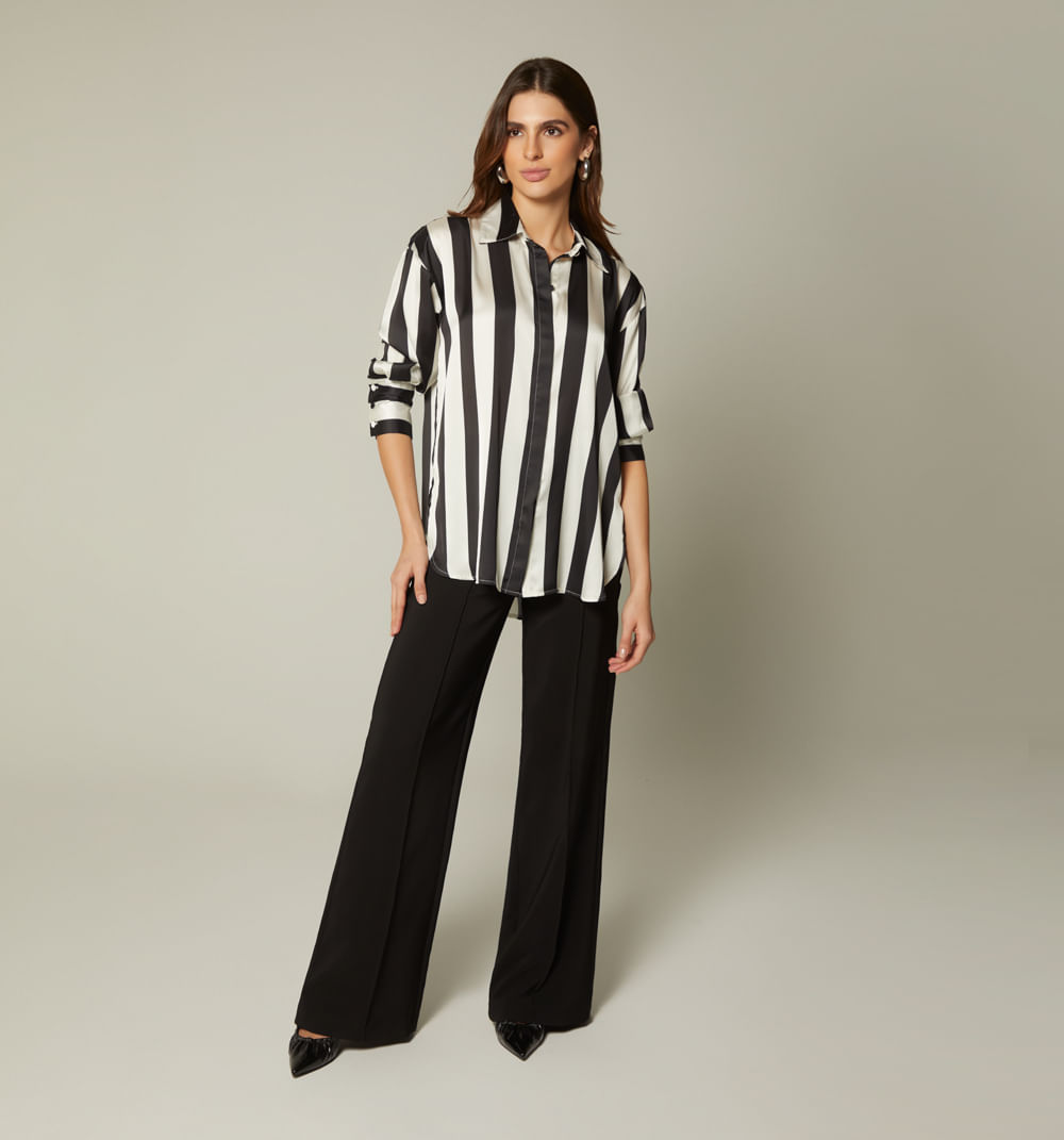 Bluson camisero con maxipuño