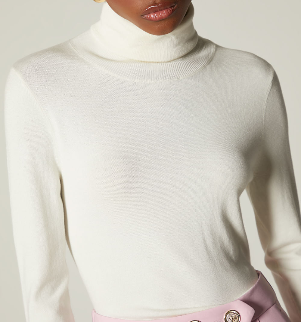 Buso manga larga cuello tortuga