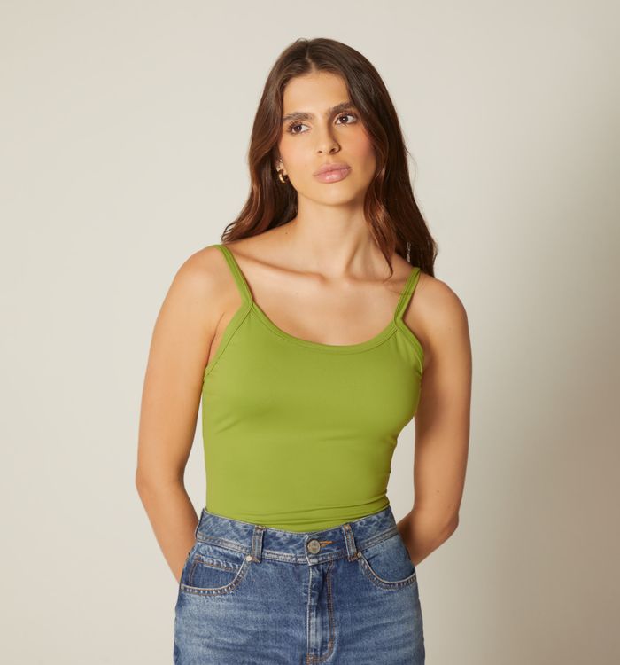 Blusa  tiras cruzadas en espalda