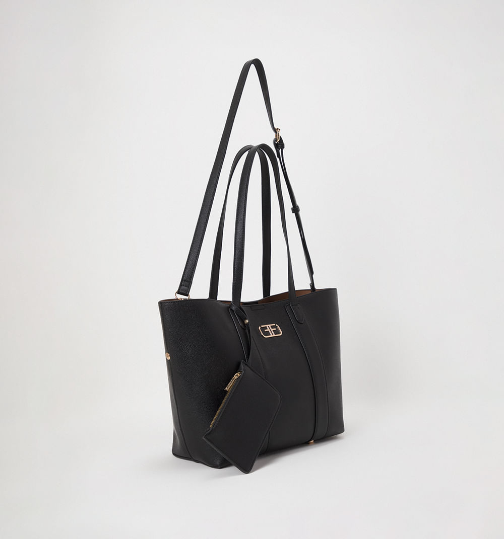 Bolso de hombro con cartera interna