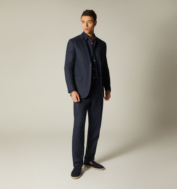 Blazer para hombre de lino