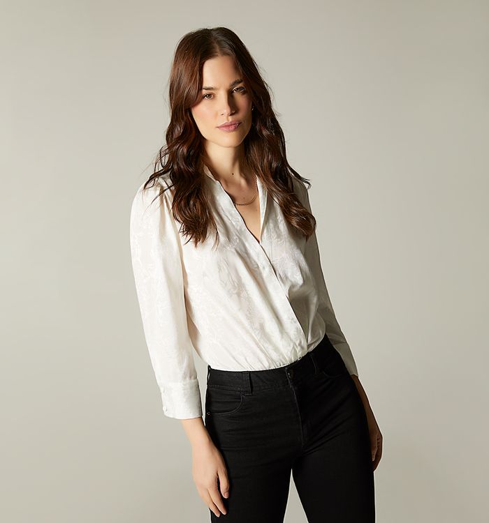 Cami body cruzado