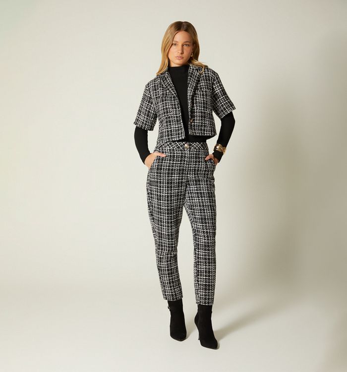 Pantalon tiro alto