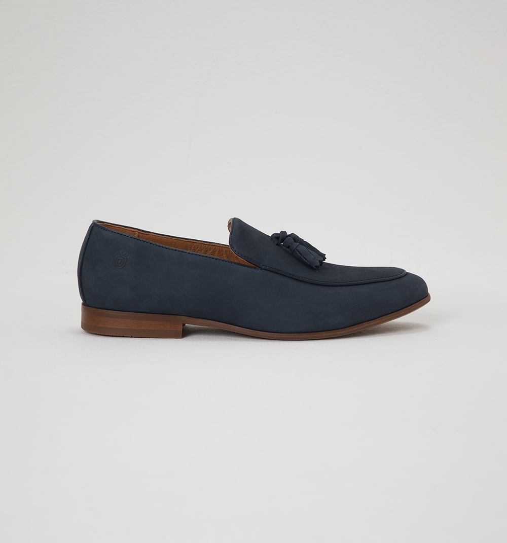 Mocasin para hombre de borla
