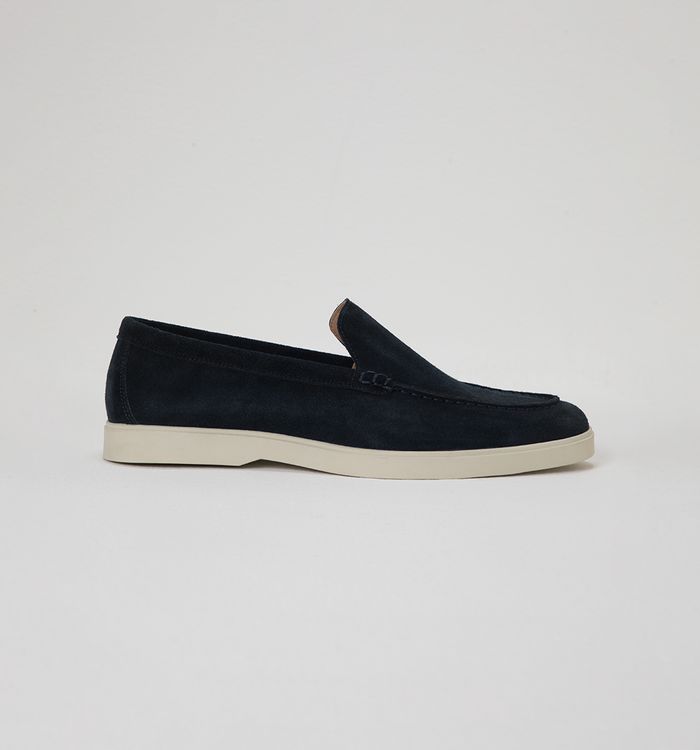 Mocasin para hombre en gamuza