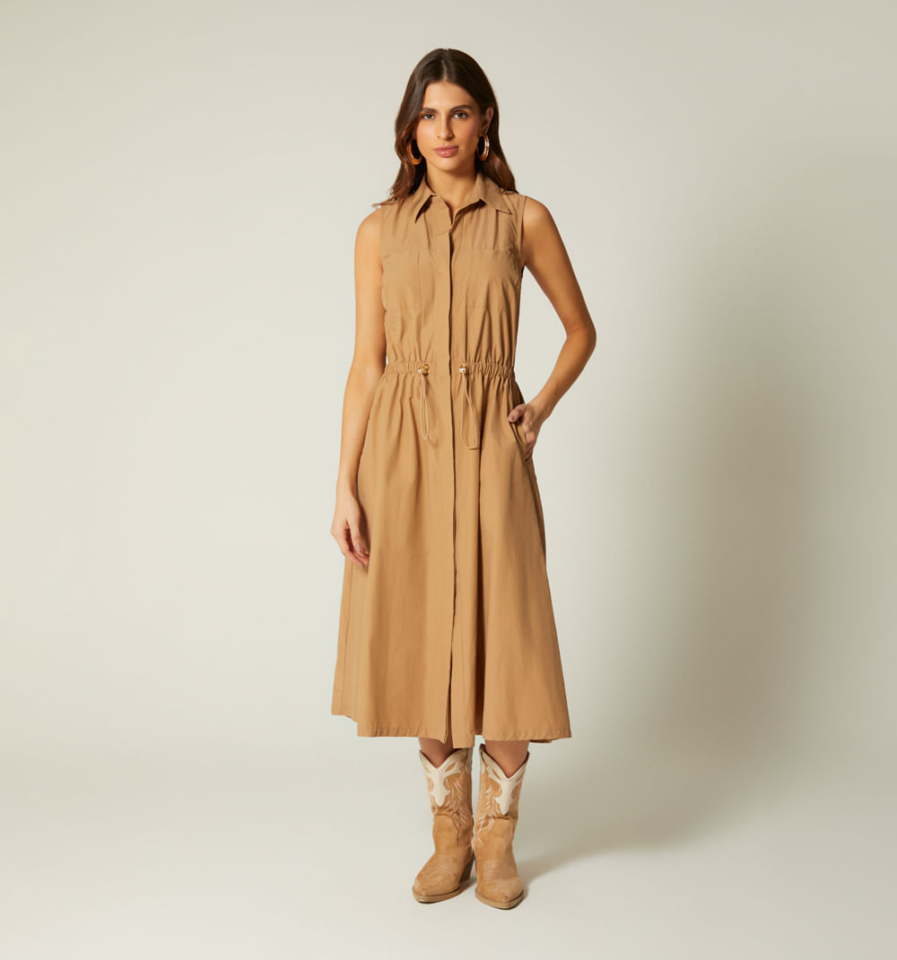 Vestido midi sisa