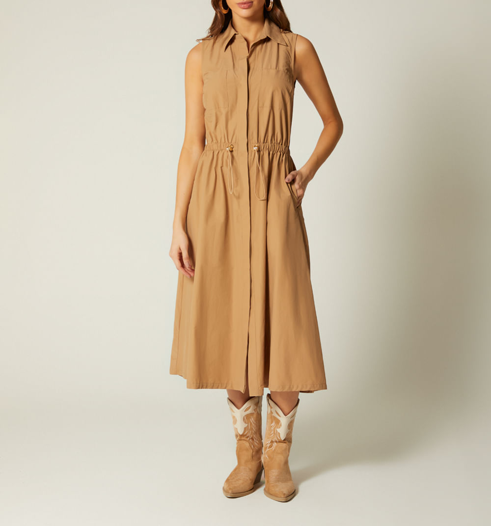 Vestido midi sisa