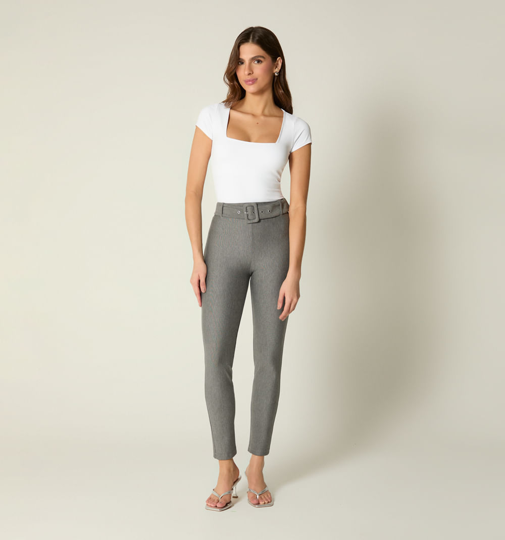 Leggins tiro alto con correa