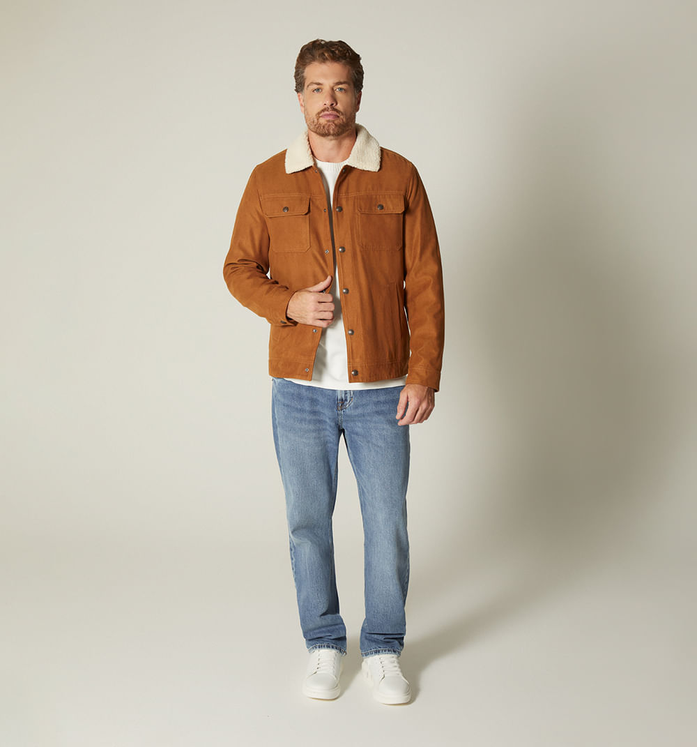 Chaqueta para hombre con ovejo