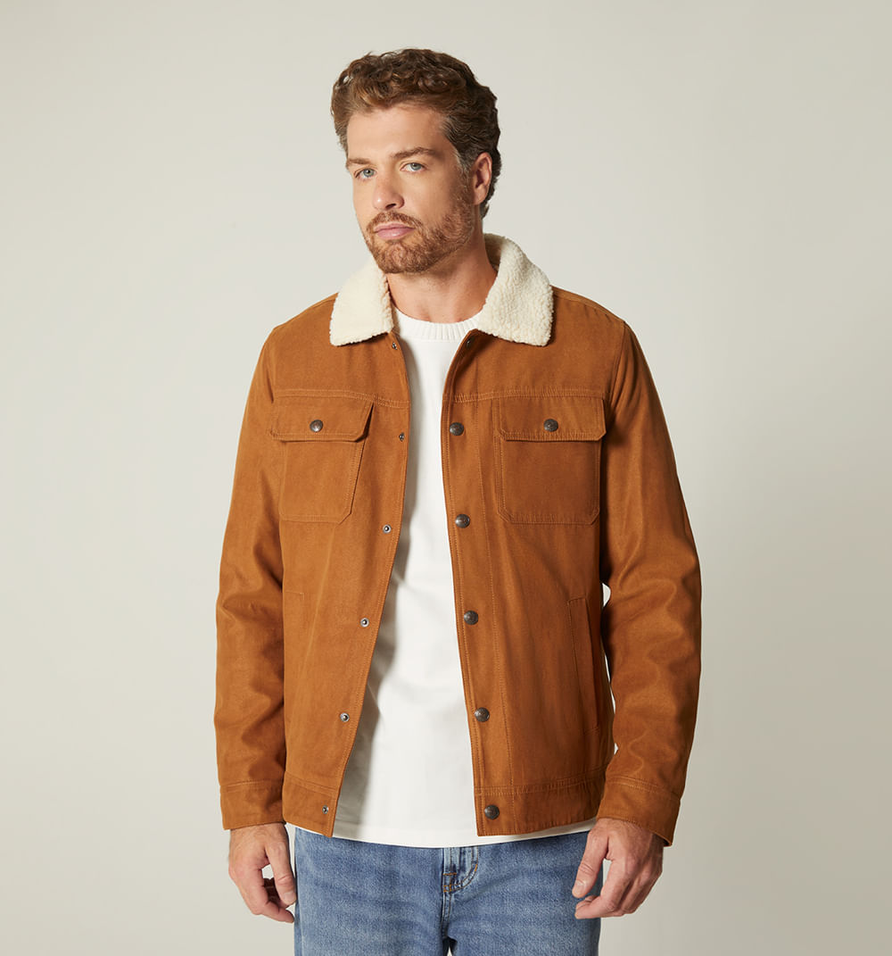 Chaqueta para hombre con ovejo