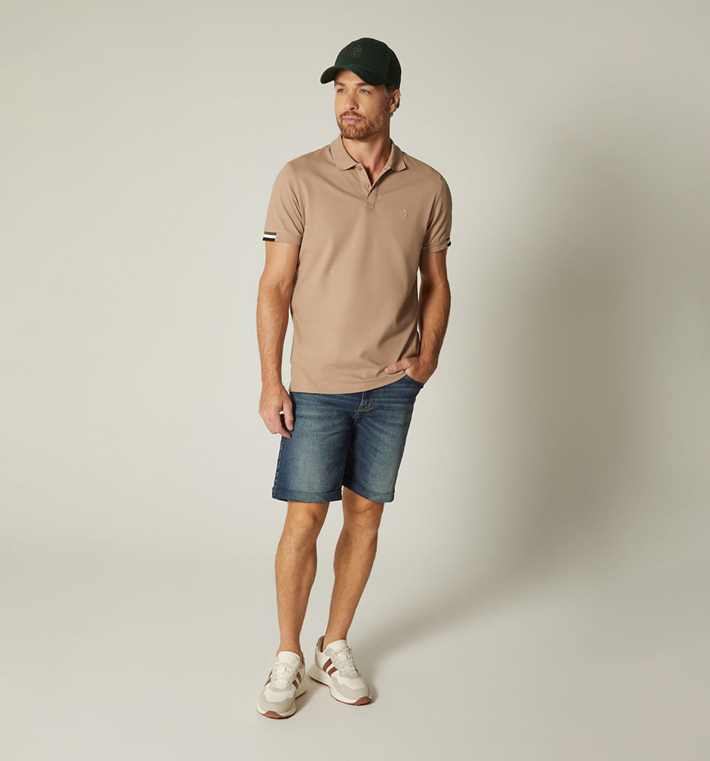 Polo para hombre slim fit