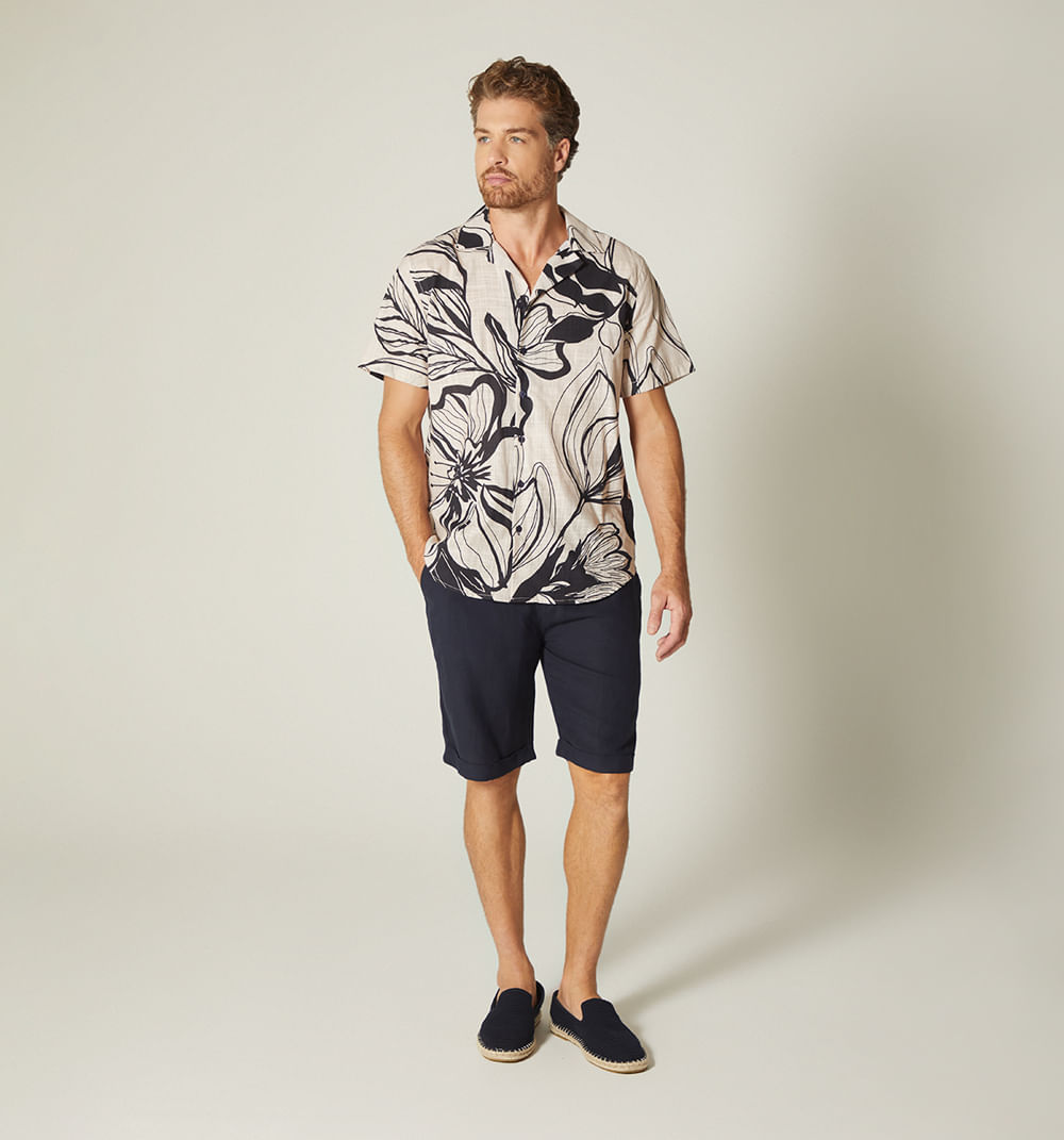 Camisa manga corta para hombre
