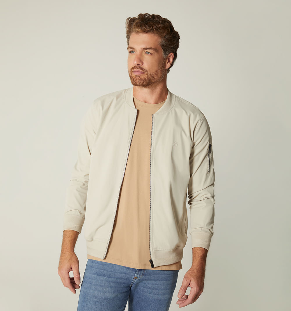 Chaqueta para hombre tipo bomber