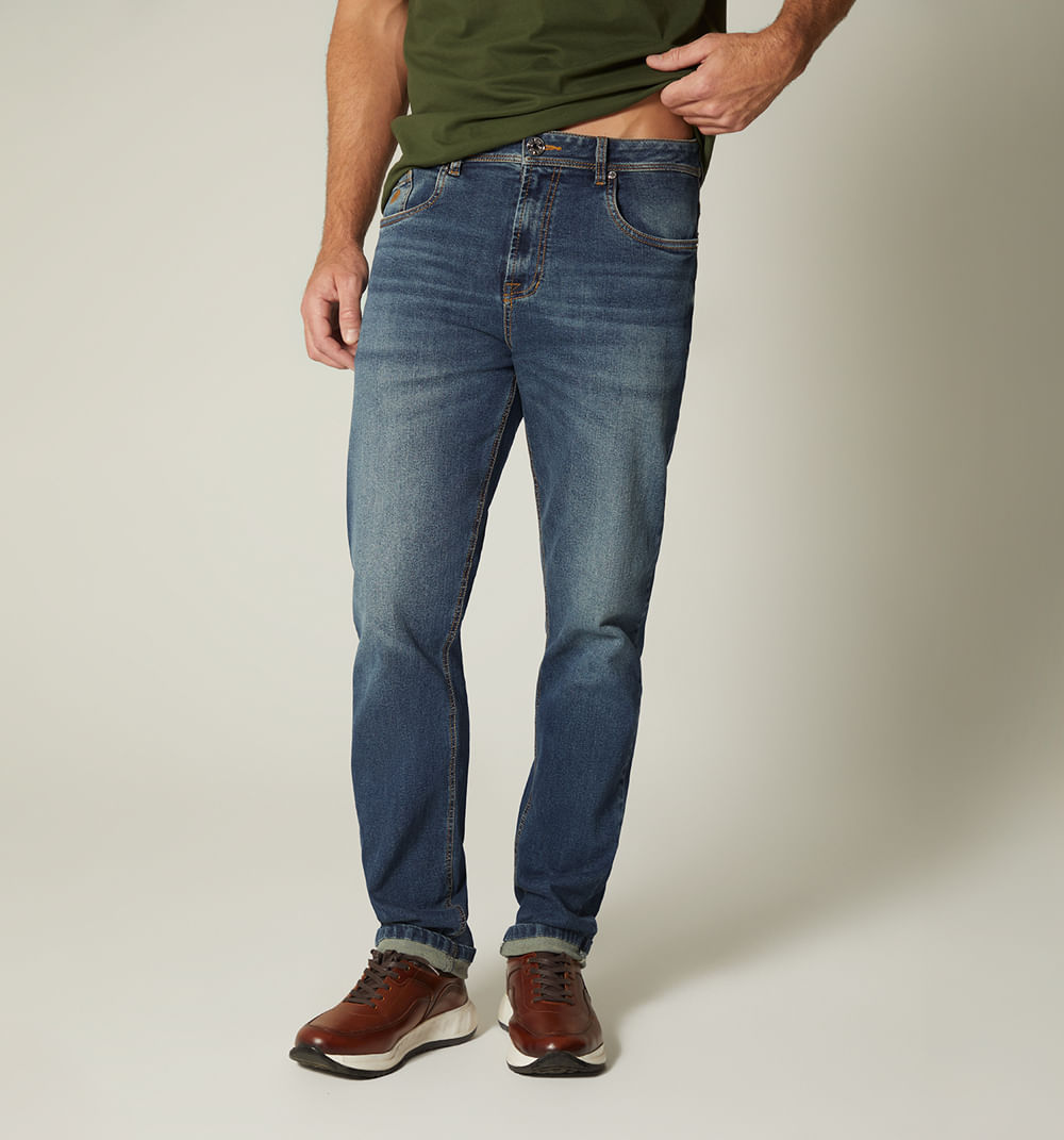 Jean para hombre regular fit