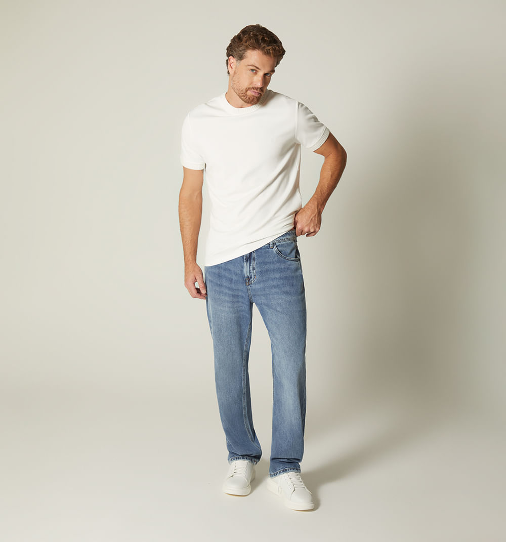 Jean para hombre straigth fit