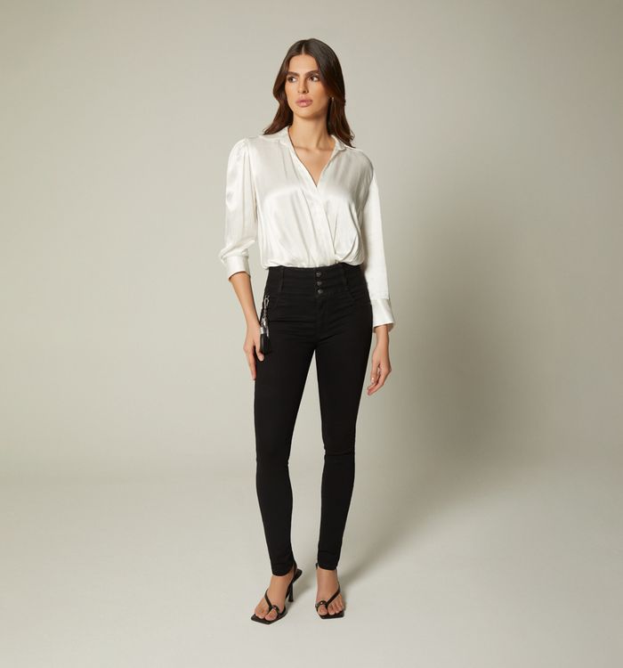 Cami body cruzado