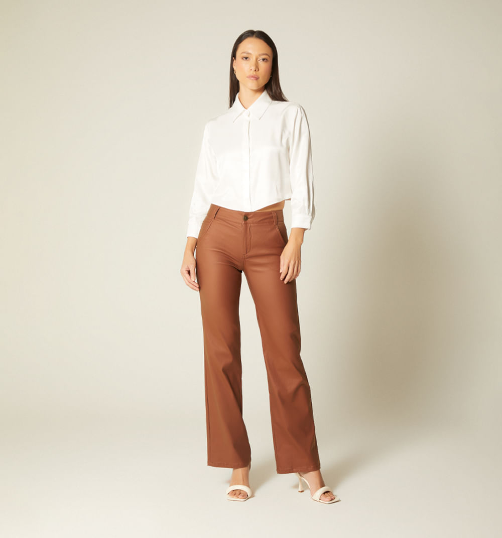 Jean bota recta tiro medio