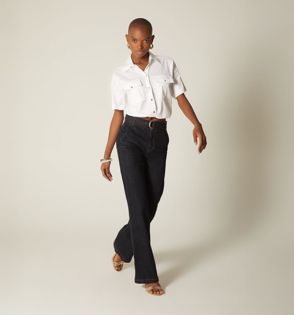 Camisera basica manga corta