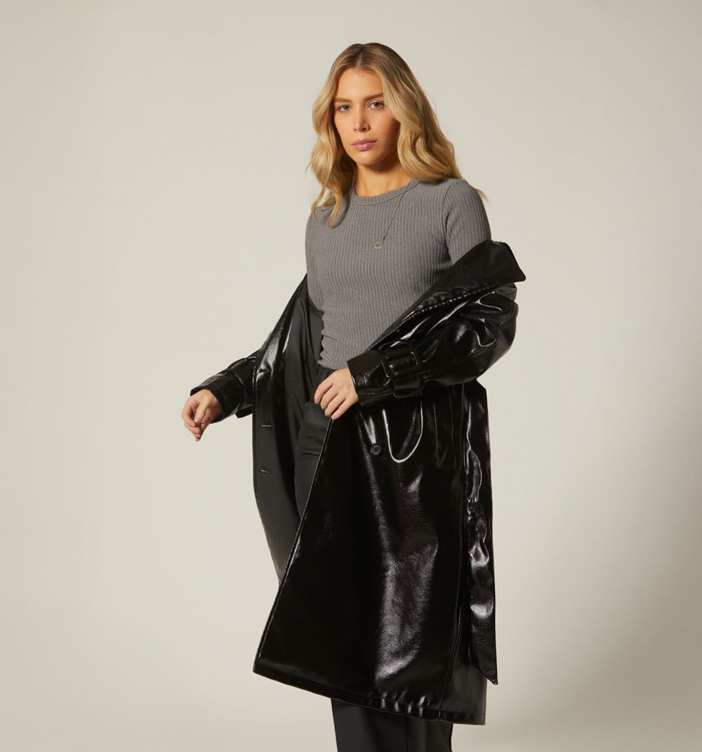 Blusa manga larga basica