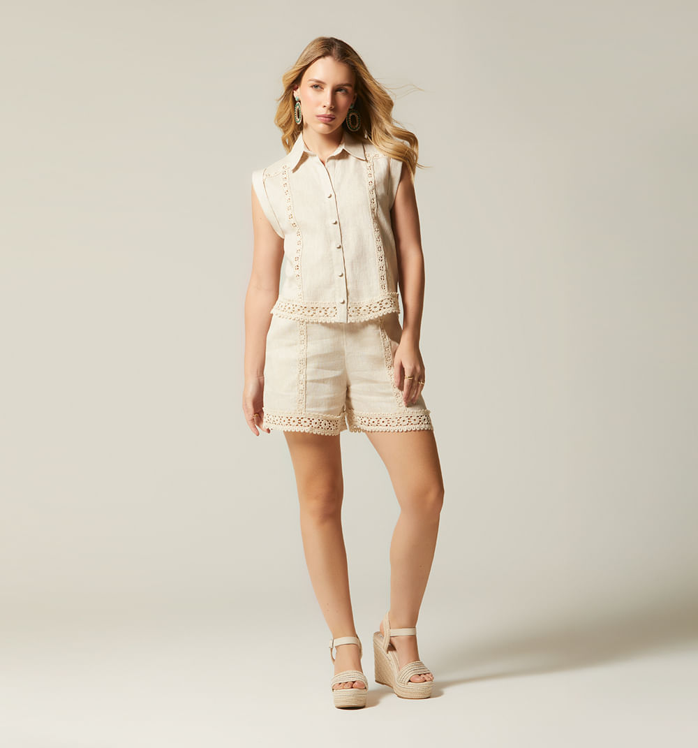 Short con crochet