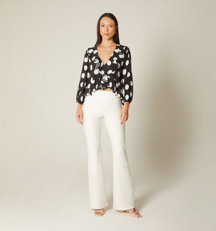 Blusa con bolero manga 3/4