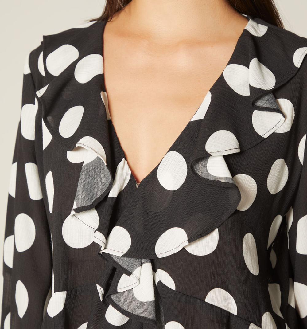 Blusa con bolero manga 3/4