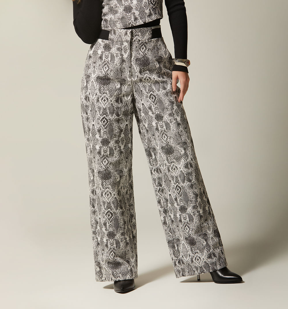 Pantalon tiro alto