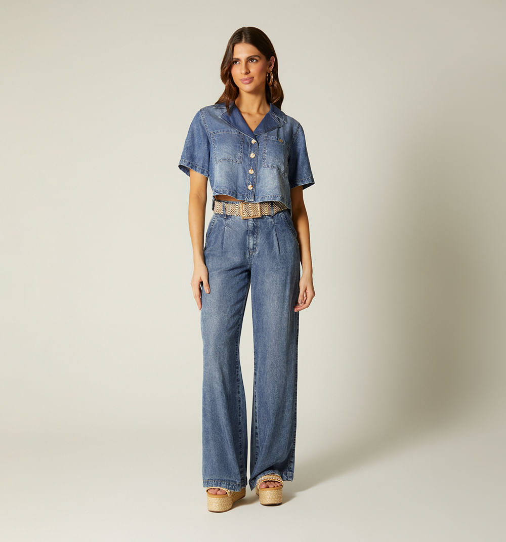 Blusa boxxi camisera manga corta