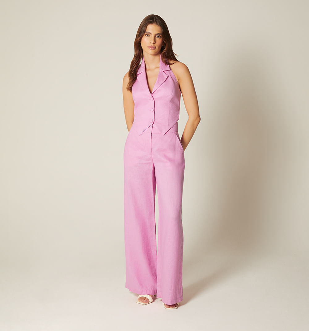 Pantalon pretina y boton