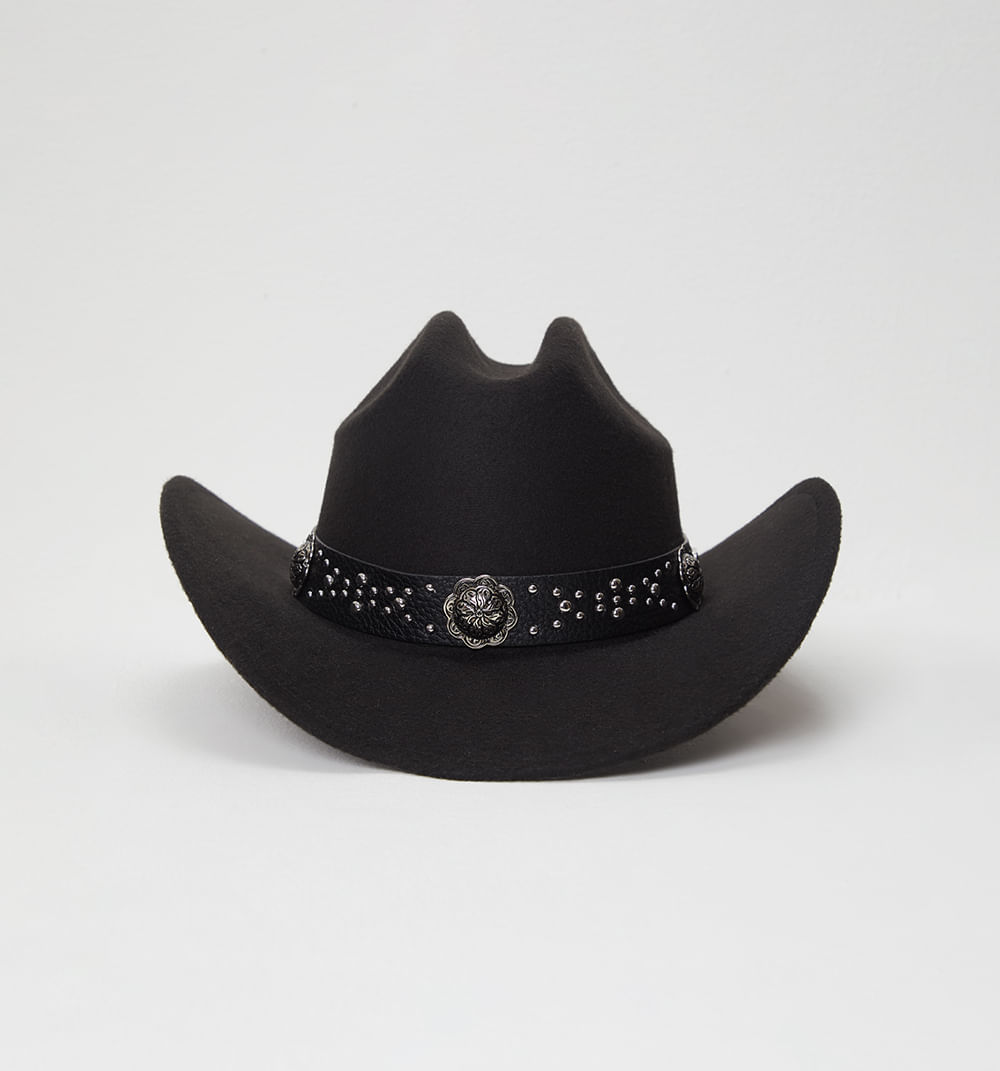 Sombrero western banda taches
