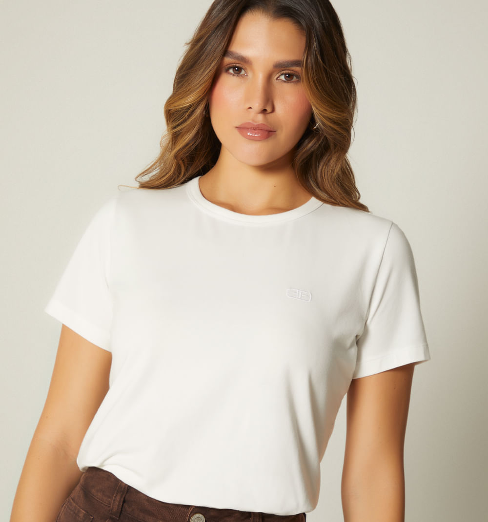 Camiseta manga corta basic