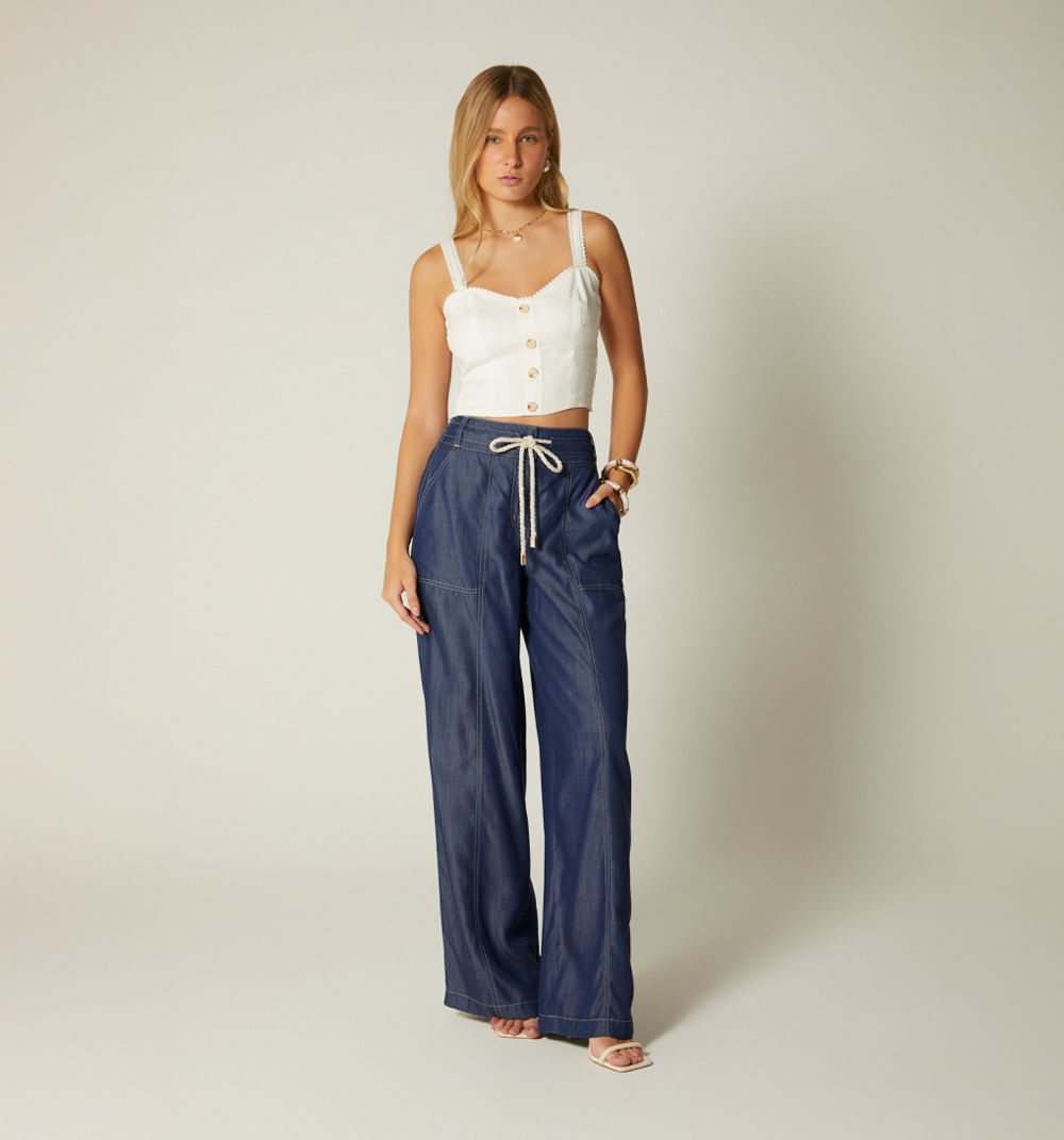Blusa tiras
