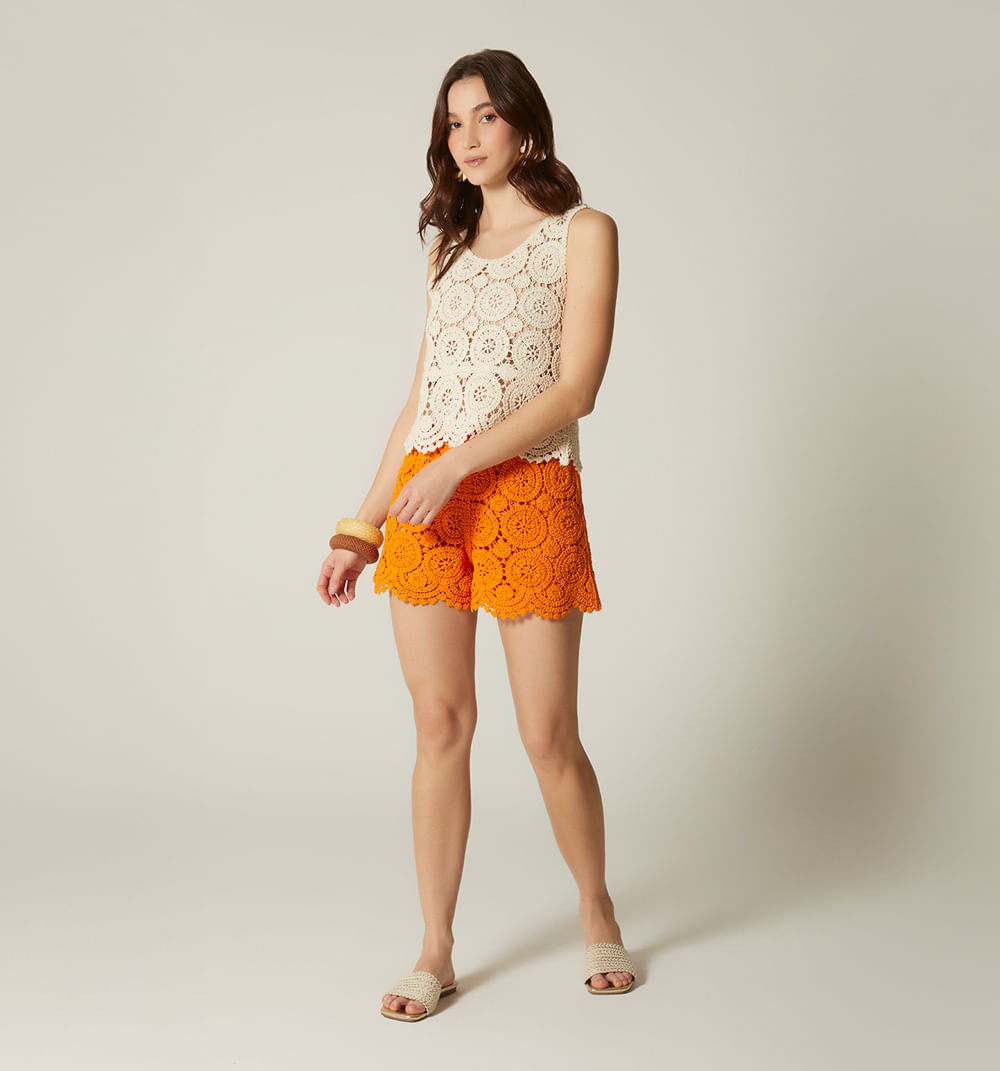 Short en crochet