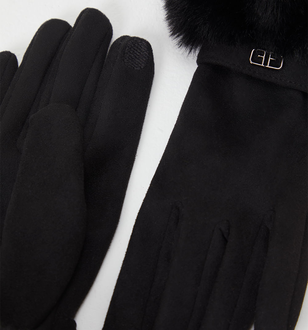 Guantes puño pelo