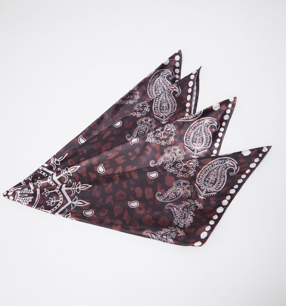 Pañuelo estampado western