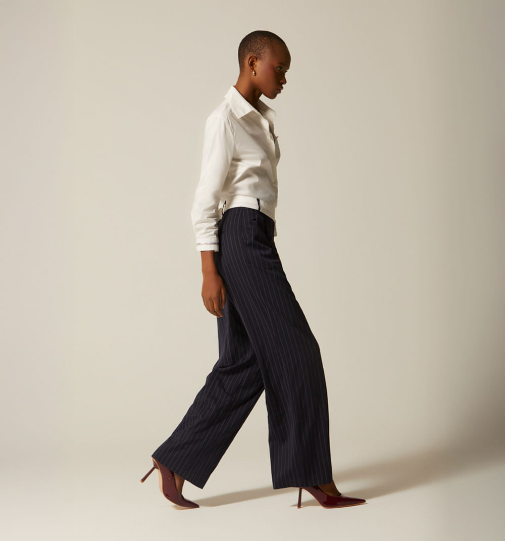 Pantalon  con  contraste  en pretina