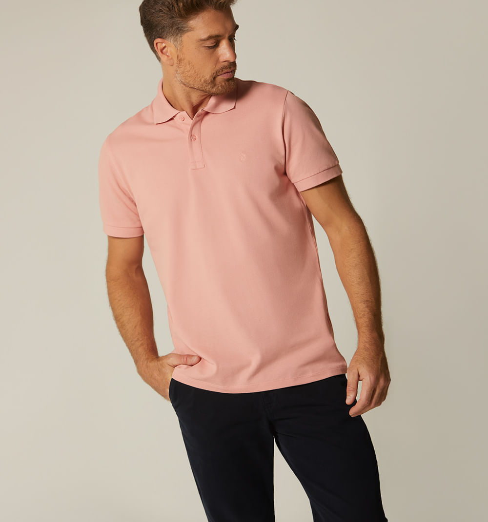 Polo básico para hombre