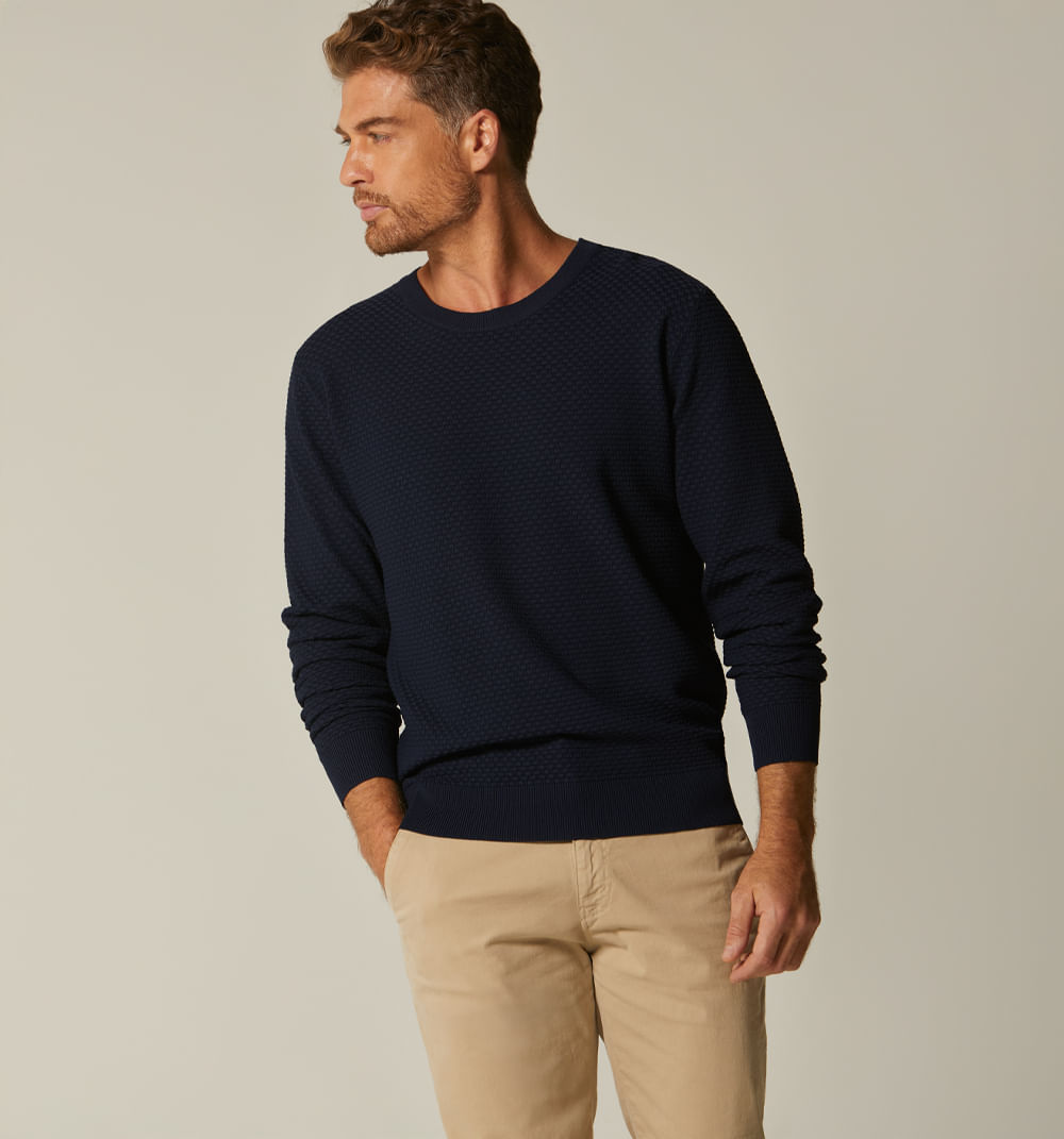 Buzo para hombre tejido