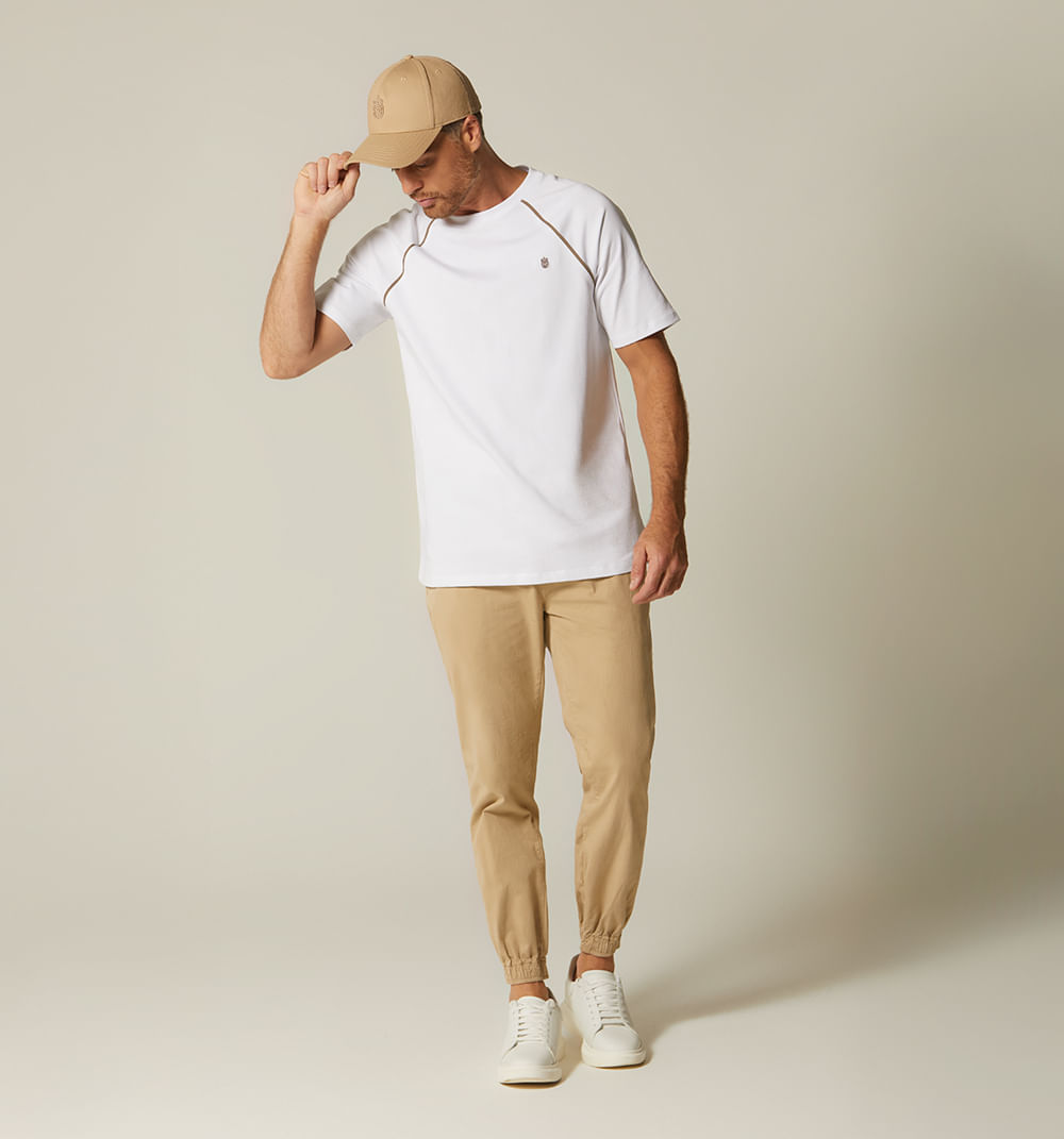 Camiseta para hombre manga rangla