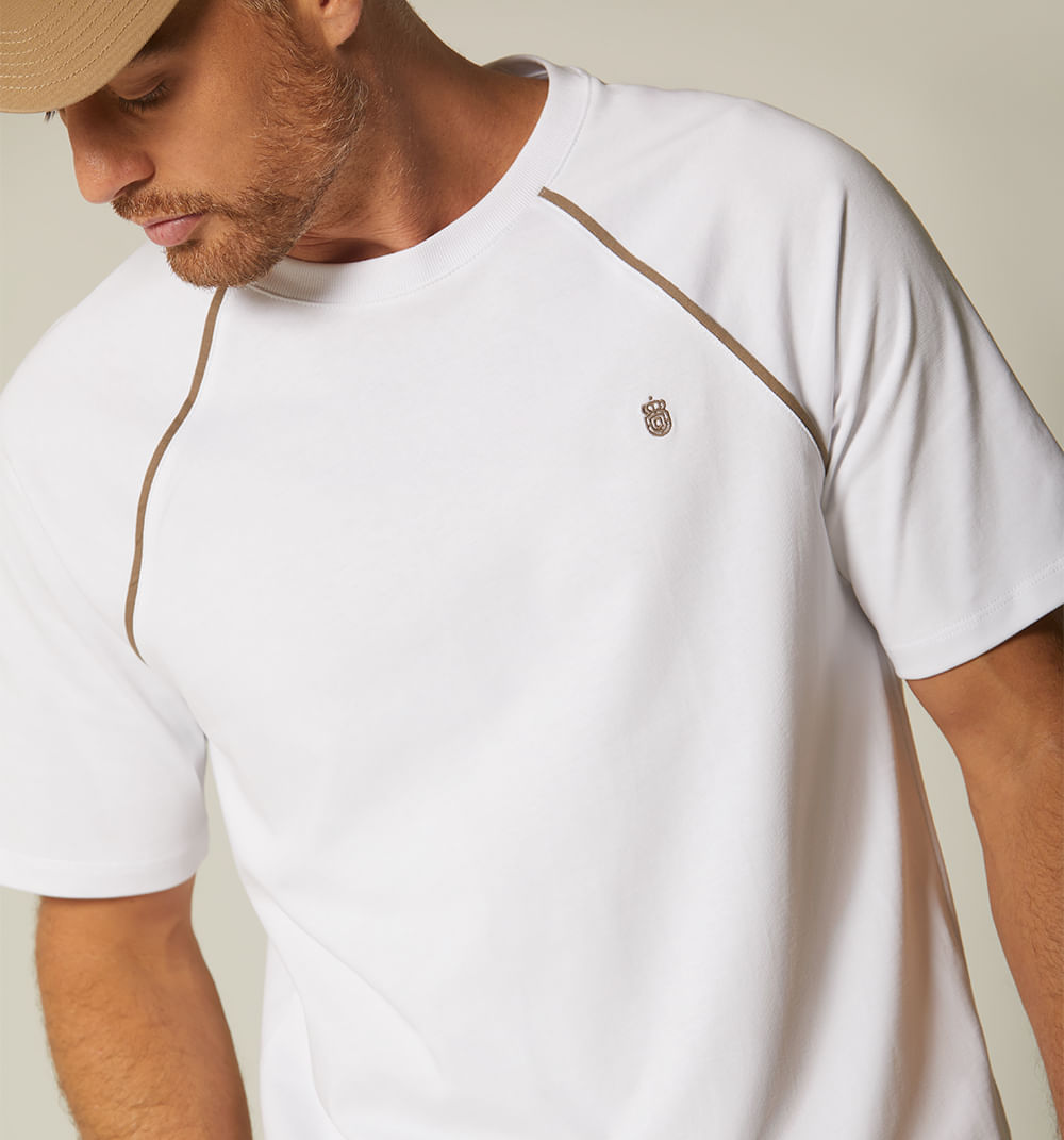 Camiseta para hombre manga rangla