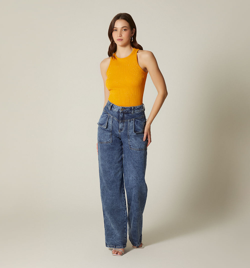 Blusa basica musculosa