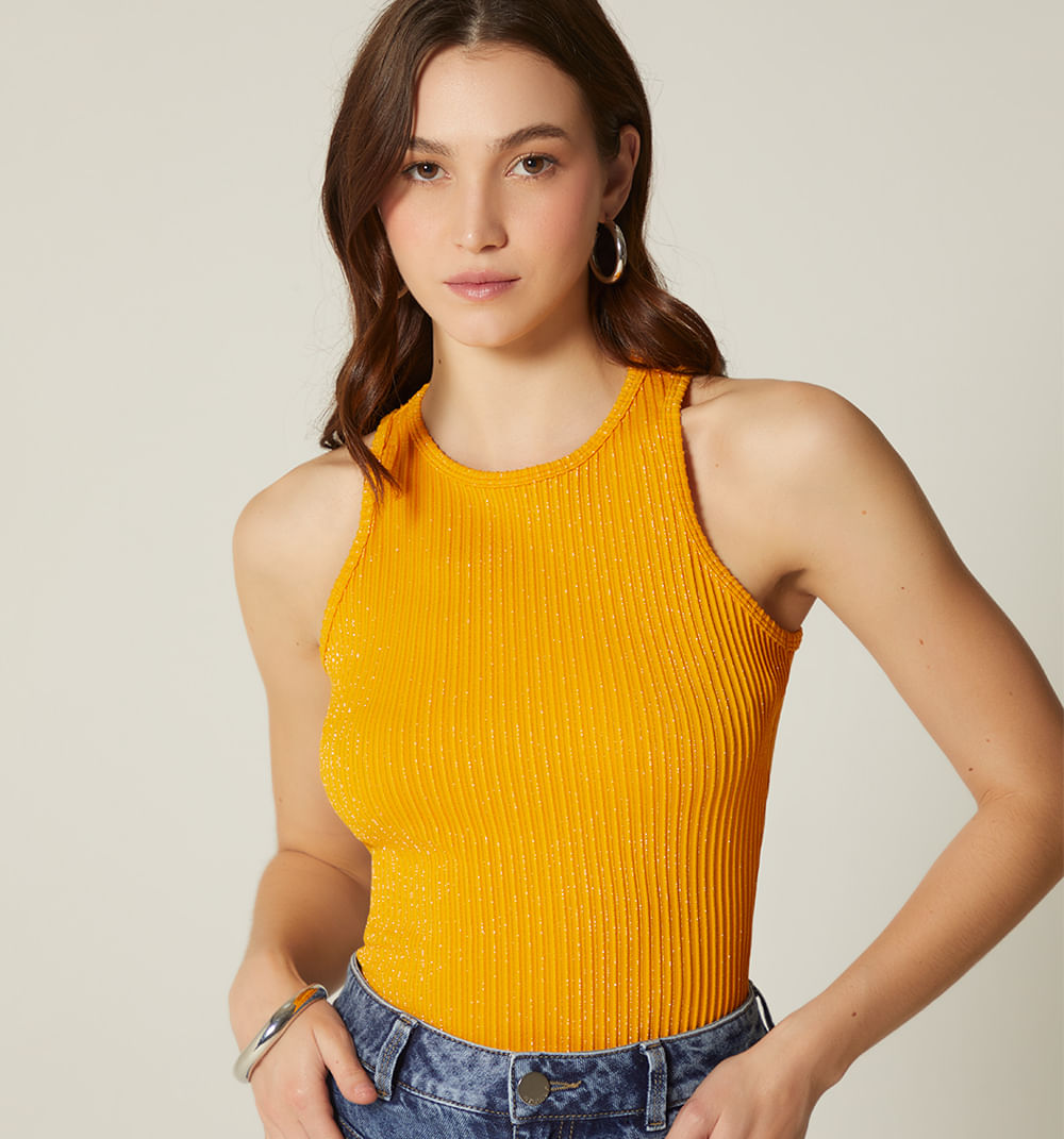 Blusa basica musculosa