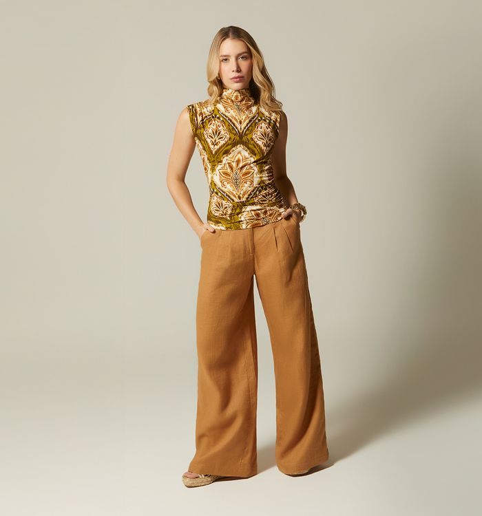 Blusa sisa escote espalda