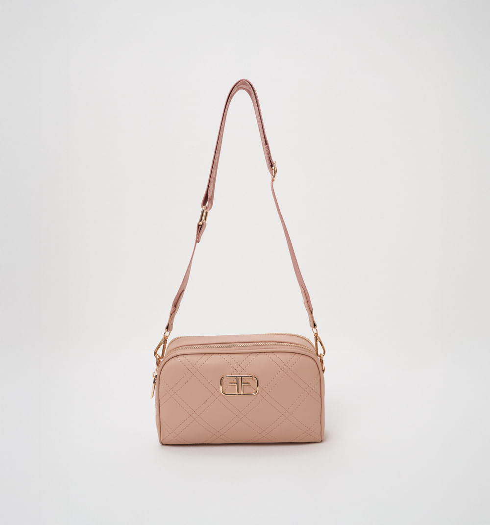 Bolso manos  libres doble  cierre