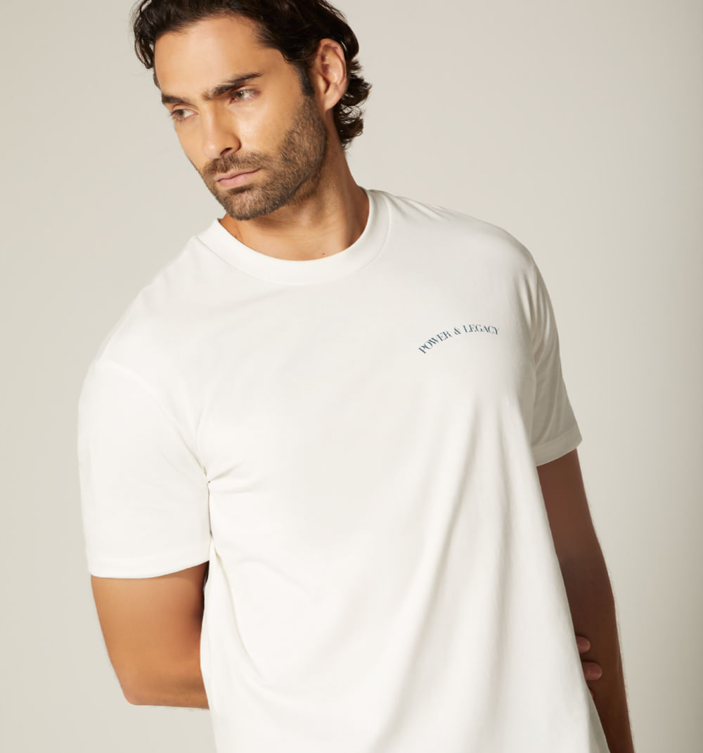 Camiseta para hombre estampada