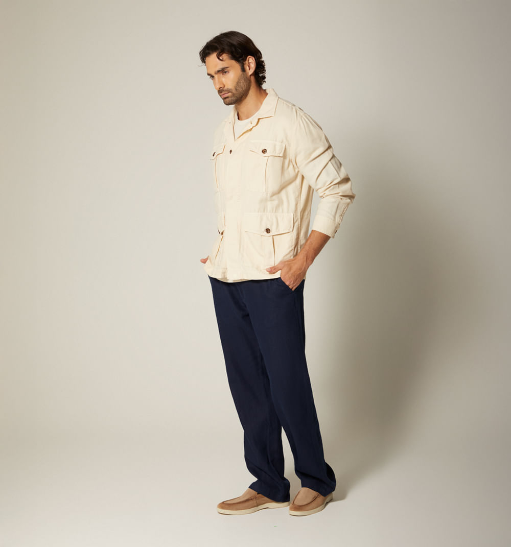 Sahariana para hombre