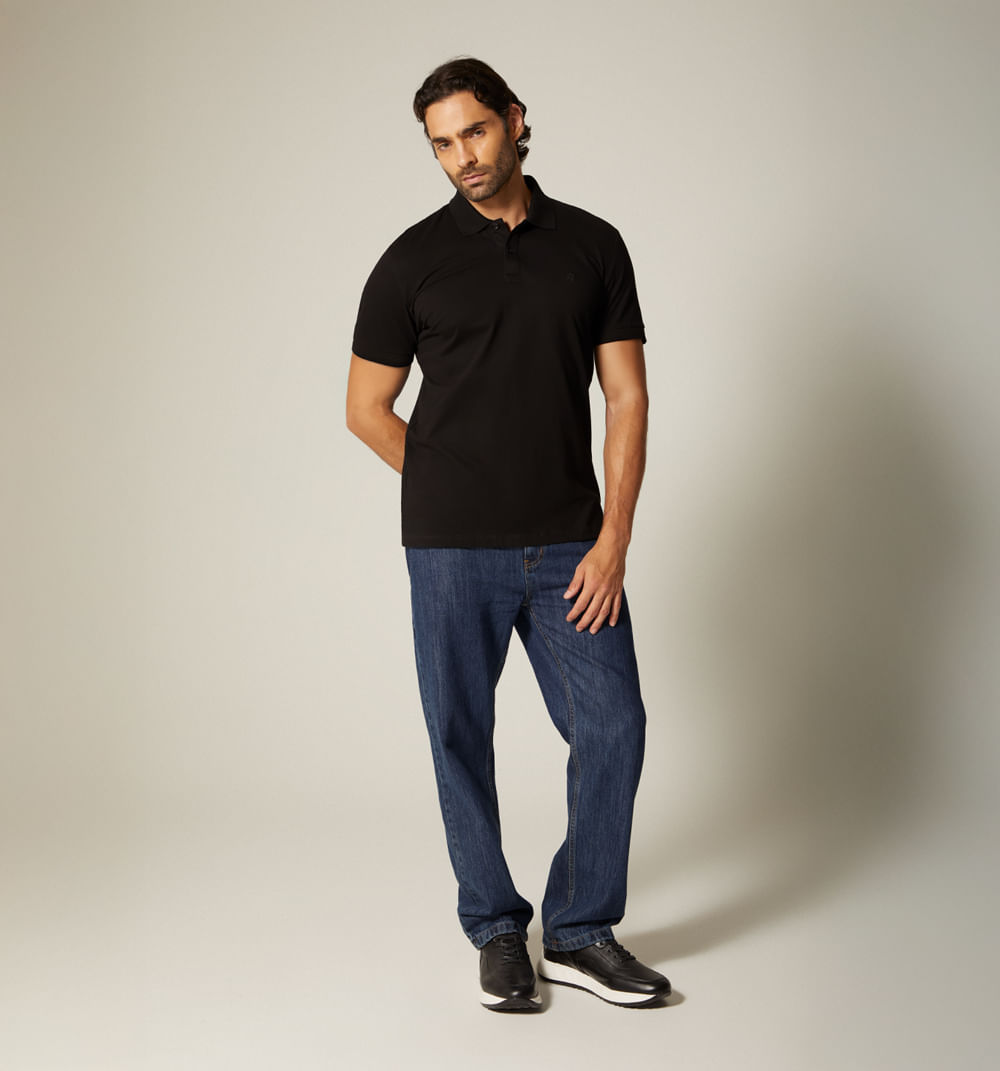 Polo básico para hombre