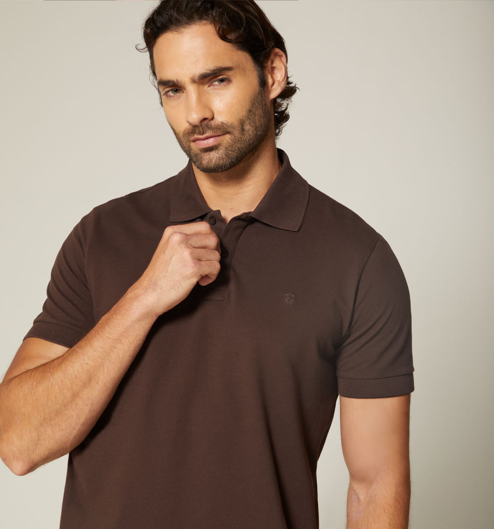 Polo básico para hombre