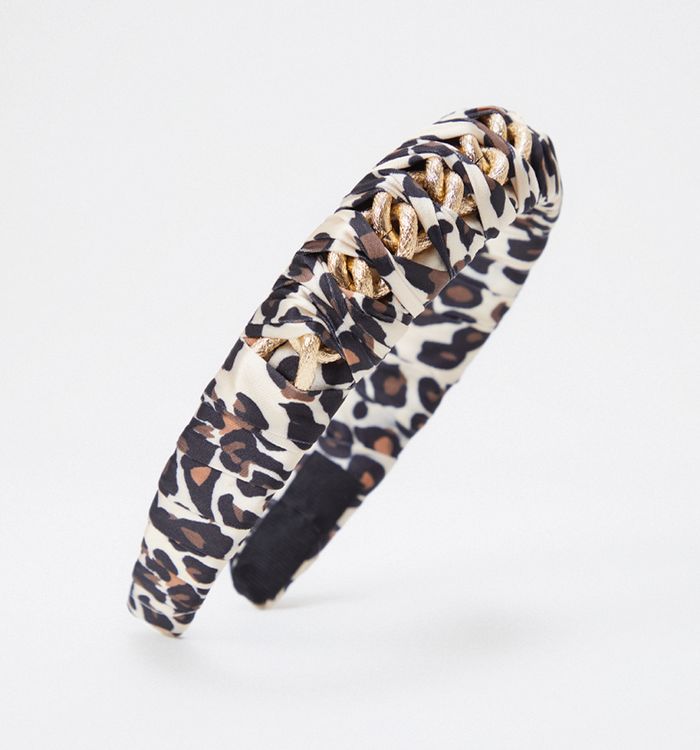 Diadema animal con cadena