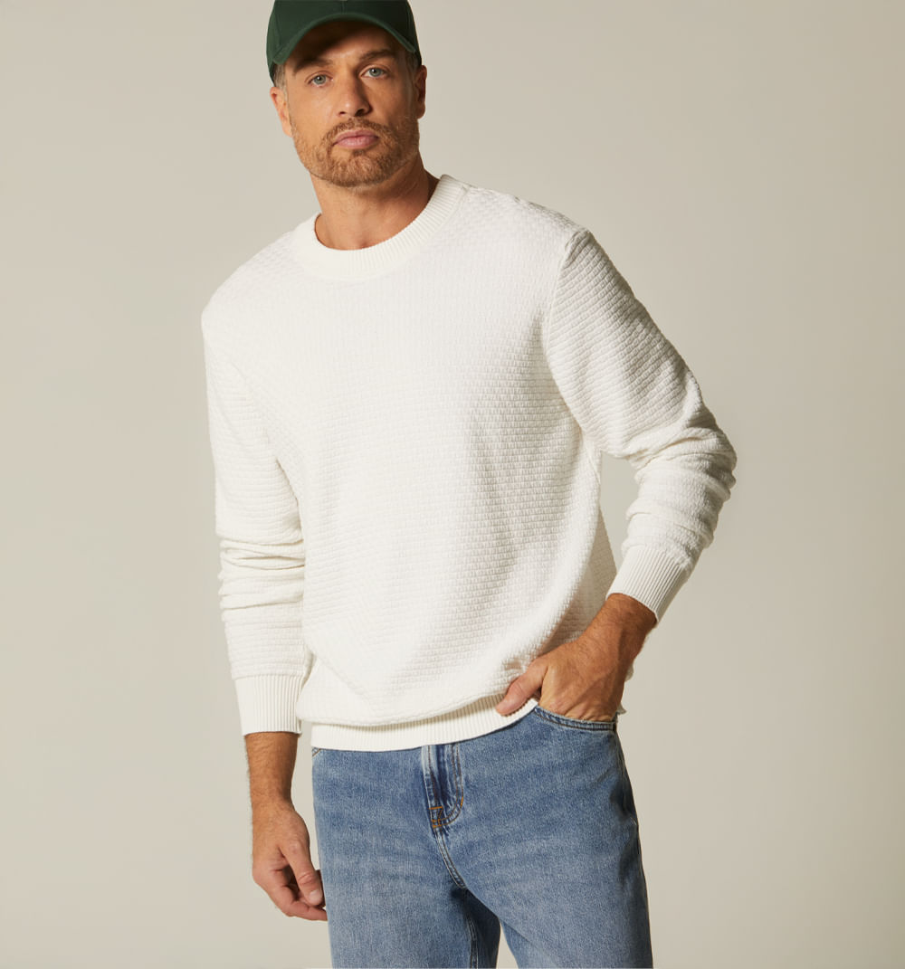 Buzo para hombre tejido